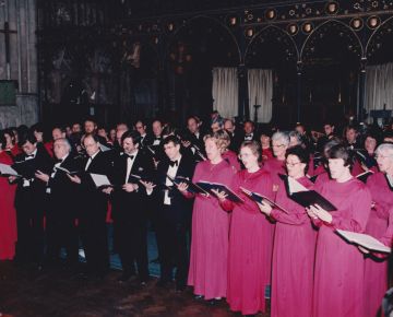 The RLSBC in All Saints' Church, Leamington Spa, sometime in the 1980s